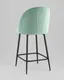 Миниатюра изображения товара Стул барный Stool Group Логан SN / LV-121-Ca-01P-01 (велюр фисташковый)