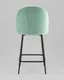 Миниатюра изображения товара Стул барный Stool Group Логан SN / LV-121-Ca-01P-01 (велюр фисташковый)