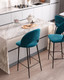 Миниатюра изображения товара Стул Stool Group Меган SN / LV-122-H58-01B-01 (велюр пыльно-синий)