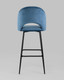 Миниатюра изображения товара Стул Stool Group Меган SN / LV-122-H58-01B-01 (велюр пыльно-синий)