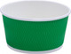 Миниатюра изображения товара Набор одноразовых контейнеров Суперпак гофрированные Зеленая волна Д=135мм 720мл (50шт)