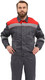 Миниатюра изображения товара Комплект рабочей одежды УРСУС Легион КОС817-303 (темно-серый/красный, 44-46/182-188)