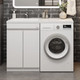 Миниатюра изображения товара Тумба с умывальником Onika Нова 58 105802 + Madera Kamilla 120 R