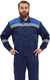 Миниатюра изображения товара Комплект рабочей одежды УРСУС Легион КОС817-002 (темно-синий/василек, 56-58/182-188)
