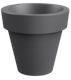 Миниатюра изображения товара Кашпо БЕРКАНО Classic 60 / 220_017_14V (Graphite)