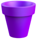 Миниатюра изображения товара Кашпо БЕРКАНО Classic 45 / 220_056_22V (Deep Violet)