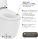 Миниатюра изображения товара Унитаз приставной Roxen Smart Turbo 670300-02 NC