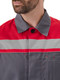 Миниатюра изображения товара Комплект рабочей одежды УРСУС Ударник КОС317-303 (темно-серый/красный, 44-46/182-188)