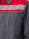 Миниатюра изображения товара Комплект рабочей одежды УРСУС Ударник КОС317-303 (темно-серый/красный, 56-58/182-188)