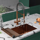Миниатюра изображения товара Мойка кухонная Roxen Uno 560210-54BR-GR