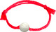Миниатюра изображения товара Браслет Wolves Красная нить с беломоритом 2027