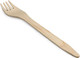 Миниатюра изображения товара Набор одноразовых вилок Суперпак деревянные 165мм (100шт)