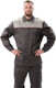 Миниатюра изображения товара Комплект рабочей одежды УРСУС Дамаск КОС316-303 (темно-серый/светло-серый/красный, 56-58/170-176)