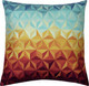 Миниатюра изображения товара Подушка декоративная MATEX Fantasy 3D / 15-796 (бордовый/желтый/голубой)