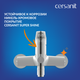 Миниатюра изображения товара Смеситель Cersanit Flavis 64093 + Vibe 63067
