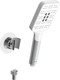 Миниатюра изображения товара Смеситель Cersanit Nature 63064 с душевым гарнитуром Ferro 64085