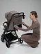 Миниатюра изображения товара Детская прогулочная коляска Amarobaby Ride AB25-10RIDE/54 (темно-бежевый)