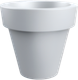 Миниатюра изображения товара Кашпо БЕРКАНО Classic 90 / 220_021_03V (Snow White)