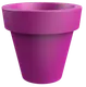 Миниатюра изображения товара Кашпо БЕРКАНО Classic 90 / 220_021_15V (Royal Purple)