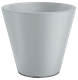Миниатюра изображения товара Кашпо БЕРКАНО Bliss 33 / 220_062_21V (Concrete Gray)