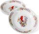 Миниатюра изображения товара Набор суповых тарелок Pomi d'Oro Parrots / P300018 (4шт)