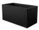 Миниатюра изображения товара Вазон БЕРКАНО Cubric 40x100 DB / 220_044_00 (Coal Black)