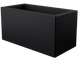 Миниатюра изображения товара Кашпо БЕРКАНО Cubric 40x100 / 220_044_00V (Coal Black)