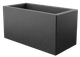 Миниатюра изображения товара Кашпо БЕРКАНО Cubric 40x100 / 220_044_24V (Black Granite)