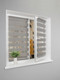 Миниатюра изображения товара Рулонная штора Lm Decor Грация ДН LB 10-17 200x185 (серый)