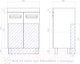 Миниатюра изображения товара Тумба под умывальник Vigo Plaza 600