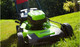 Миниатюра изображения товара Газонокосилка аккумуляторная Greenworks GD60LM46HP бесщеточная 60V 46см / 2502807UB (с АКБ 4Ач и ЗУ)
