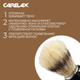 Миниатюра изображения товара Помазок для бритья Carelax Barber Line натуральная щетина