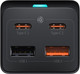 Миниатюра изображения товара Зарядное устройство сетевое Baseus GaN3 Pro Desktop Powerstrip AC+2U+2C 65W EU / PSZM000901 (черный)