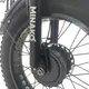 Миниатюра изображения товара Электровелосипед Minako F10 Dual (черный, разобранный, в коробке)