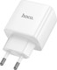 Миниатюра изображения товара Адаптер питания сетевой Hoco N83 (белый)