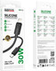 Миниатюра изображения товара Кабель Borofone BX123 Type-C to Lightning (1м, черный)