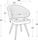 Миниатюра изображения товара Стул Мамадома ROB-R1 360 (b03 Cream Lux\черный)
