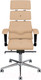 Миниатюра изображения товара Кресло офисное Kulik System Pyramid экокожа (бежевый с подголовником)