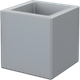 Миниатюра изображения товара Вазон БЕРКАНО Quarter 25 DB / 220_047_21 (Concrete Gray)
