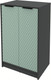Миниатюра изображения товара Тумба Interline Концепт КТ-Т64 Техно (антрацит/мята)