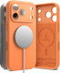 Миниатюра изображения товара Чехол-накладка Ringke Silicone Magnetic для iPhone 17 Pro Max (Tangerine)