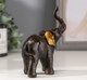 Миниатюра изображения товара Статуэтка Sima-Land Слон африканский коричневый / 2600596