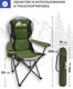 Миниатюра изображения товара Кресло складное RSP Outdoor Royal / CH-ROY-OLGN (оливковый зеленый)