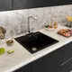 Миниатюра изображения товара Мойка кухонная Mixline ML-GM08 558729 (ультрачерный)