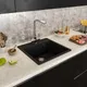 Миниатюра изображения товара Мойка кухонная Mixline ML-GM08 558730 (черный)