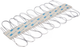 Миниатюра изображения товара Светодиодный модуль Byled BLM2835-SLZ-2-12-0.72-W (холодный белый)