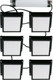 Миниатюра изображения товара Панель светодиодная Uniel ULP-1010-42W/4000K IP54 Grilyato Opal Black KIT06 / UL-00012834