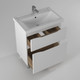 Миниатюра изображения товара Тумба с умывальником Briz Мальта Фостер 70 / 365 03-08070-06 00 БЕЛ