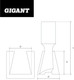 Миниатюра изображения товара Фреза Gigant GC-0034