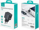 Адаптер питания сетевой Usams 30W GaN Mini Fast Charger / CC262TC01 (черный) — фото 4